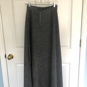 Vintage Sparkly Tinsel Maxi Skirt